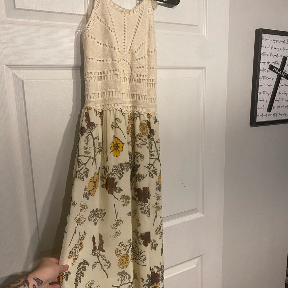 Floral Cream Maurice’s Dress